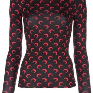 Marine Serre Black and Red Set